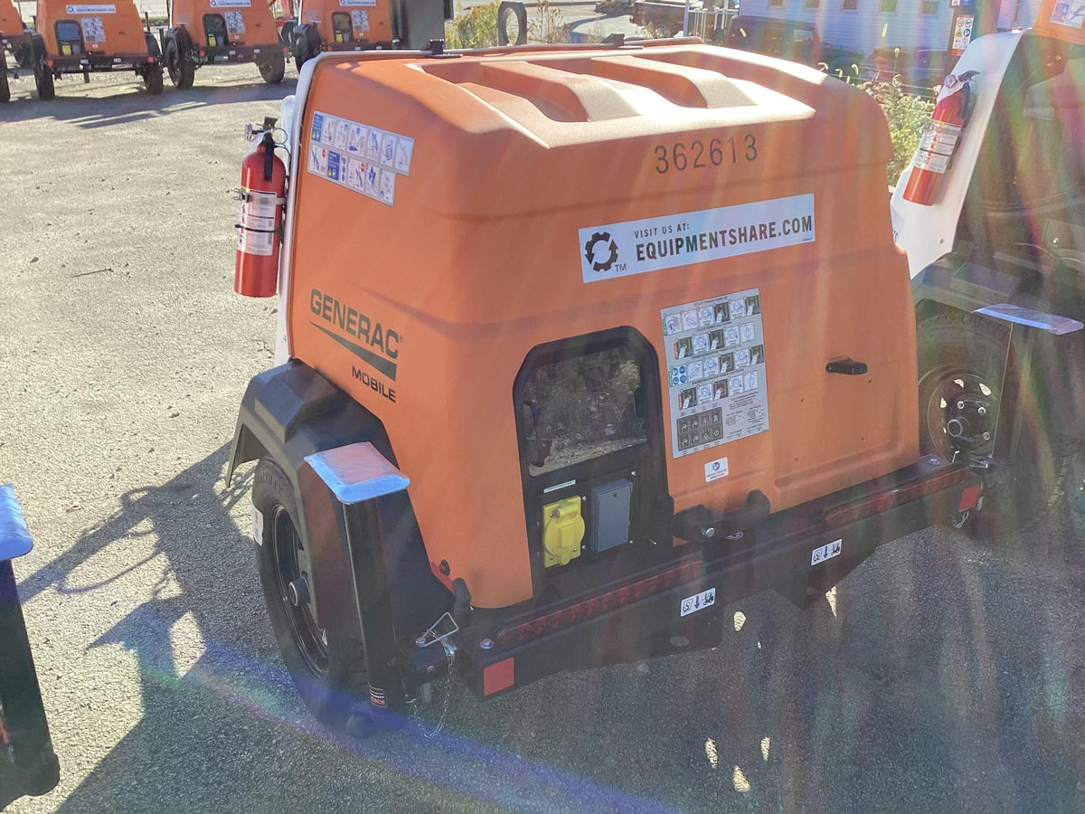2023 Generac MLT2 Diesel, Flex Switch 120V Input, Powerzone Controller, 
(4) 320W LED Lights, 4kW Generator, 39.9 Gal Fuel Tank, 2" Ball, T3