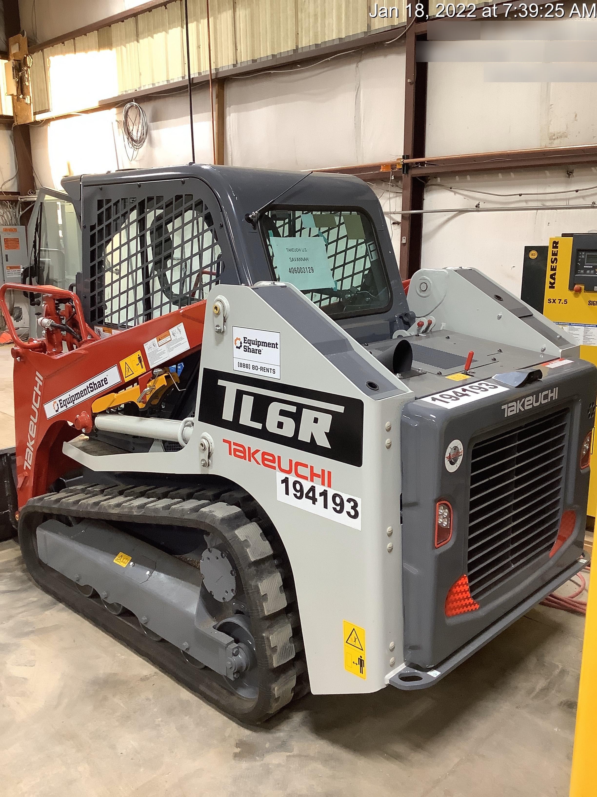 2021 TAKEUCHI TL6CR