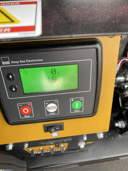 Allmand NLV3GR (4) LED Light Fixture 350W, 23' Vertical Mast, 3kW Prime, Towable, Deep Sea L401, Leveling Jacks, Yanmar T4F 5.8hp