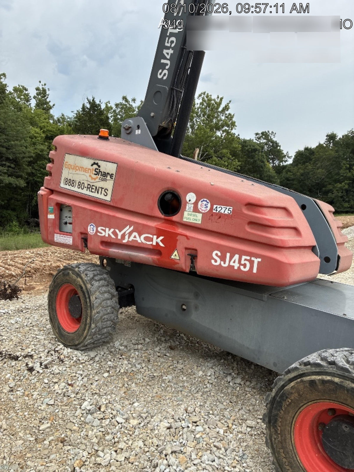 2017 SKYJACK SJ45T+
