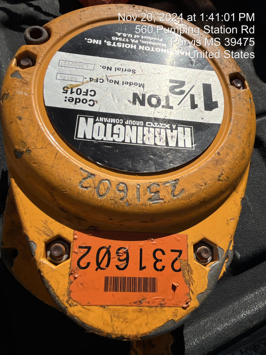 2022 HARRINGTON CF015-20