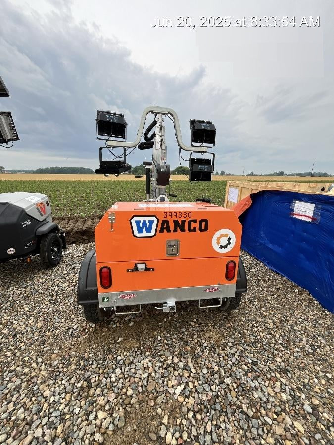 2024 Wanco WLTT-4MM4K Diesel, Deep Sea Controller, Shore Power Plug, Auto Start, (4) 350W LED Floodlights, 4kW Generator, 60 Gal Fuel Tank, 2" Ball, T3