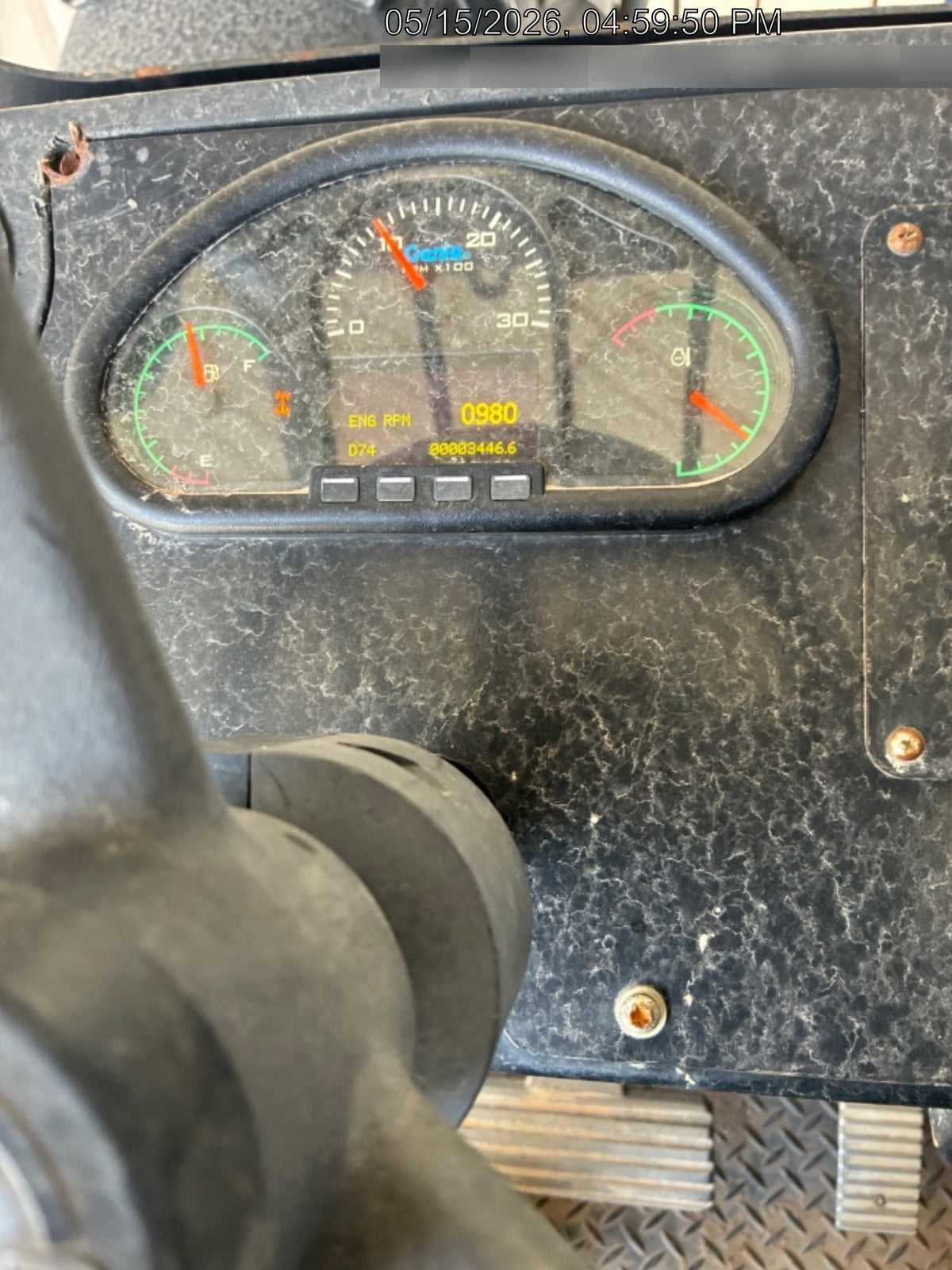 2018 Genie GTH-636 Genie GTH-636 w/Open ROPS, Solid Tires, Work Light/Beacon, 48" Carriage and Forks