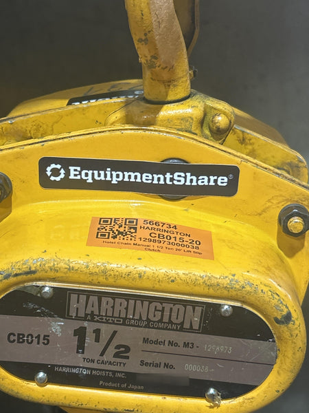 2025 HARRINGTON CB015-20