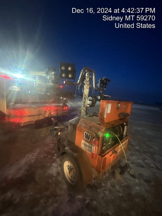 2024 Wanco WLTT-4MM4K Diesel, Deep Sea Controller, Shore Power Plug, Auto Start, (4) 350W LED Floodlights, 4kW Generator, 60 Gal Fuel Tank, 2" Ball, T3