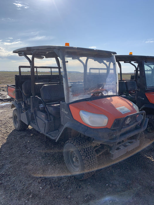 2021 Kubota RTV-X1140W-H Plastic Canopy, Windshield Acrylic Clear, LED Strobe Light, Wire Harness Kit, Back up Alarm
