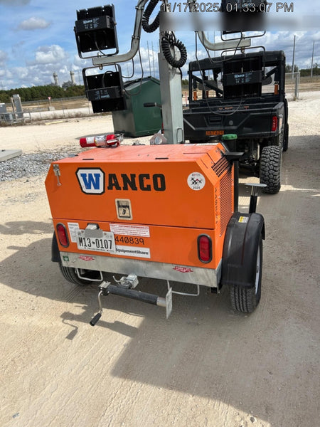 2024 Wanco WLTT-4MM4K Diesel, Deep Sea Controller, Shore Power Plug, Auto Start, (4) 350W LED Floodlights, 4kW Generator, 60 Gal Fuel Tank, 2" Ball, T3