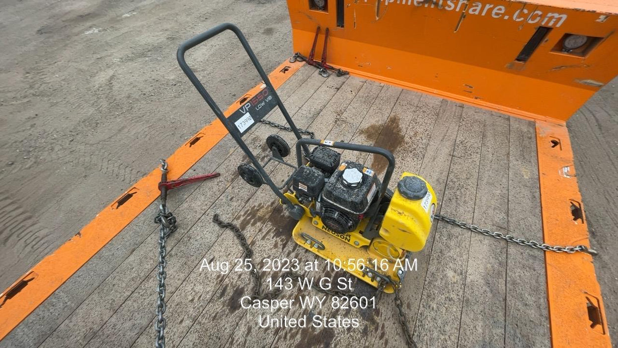2021 Wacker Neuson VP1550AW Plate Compactor w/ Water Tank