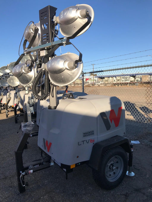 Wacker Neuson LTV6K-MH Wacker Neuson LTV6K Mobile Light Tower w/Fuel Level Sensor Installed