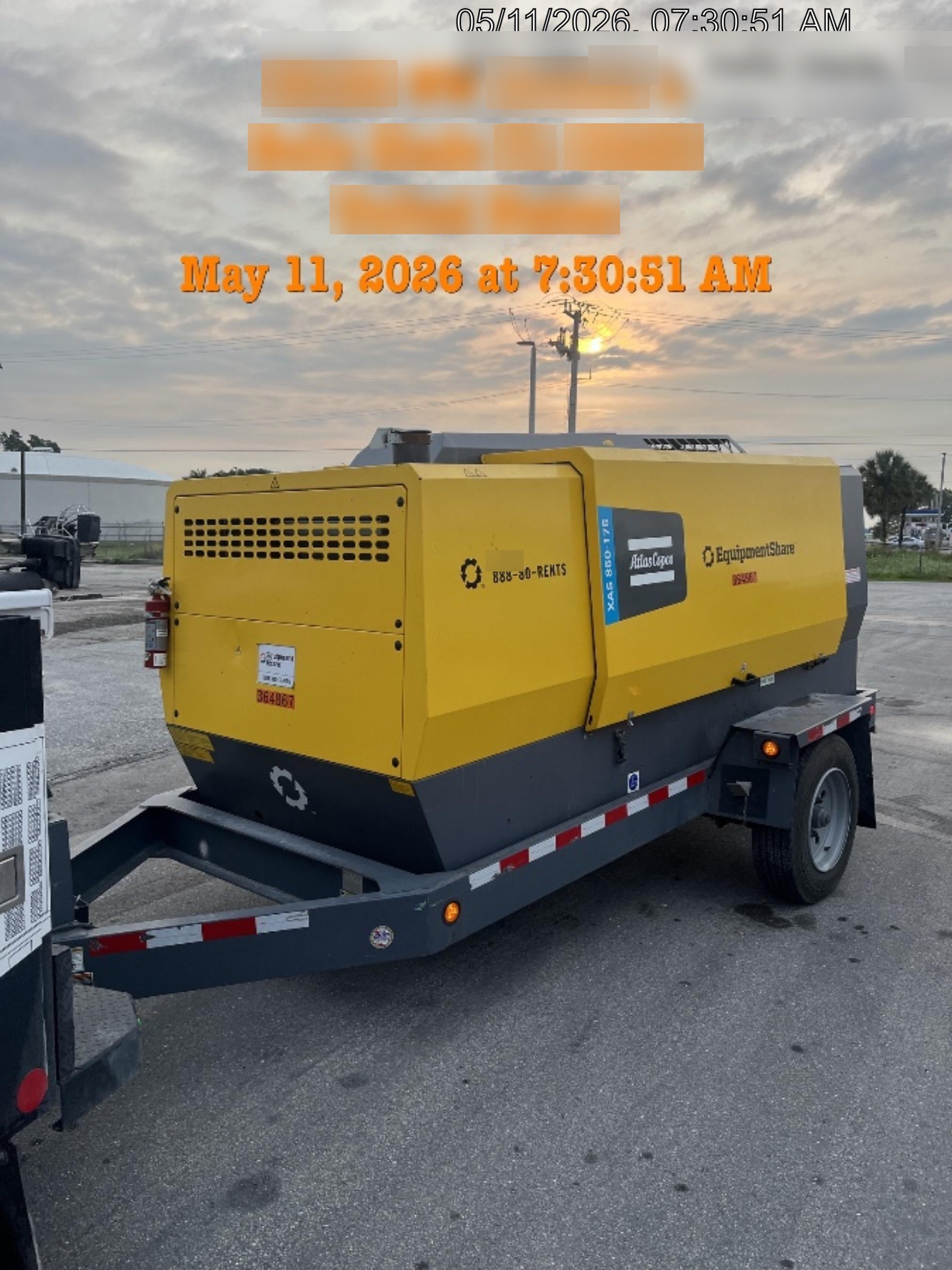 2023 ATLAS COPCO XAS 850