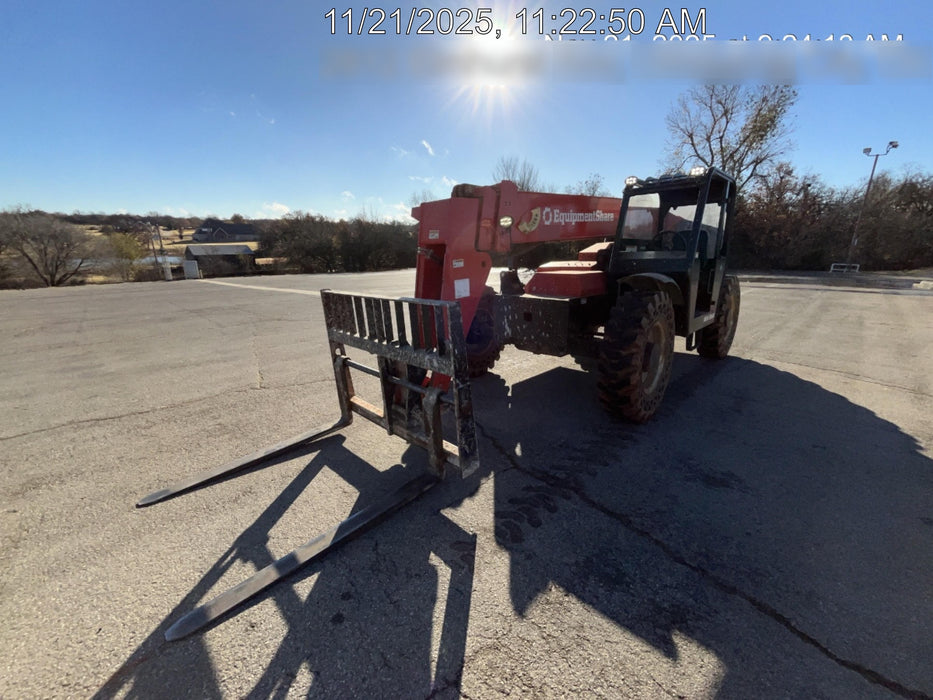 2019 Manitou MTA8044 74hp T4F, Open ROPS, Cab and Boom LED work lights, Auxiliary Hydraulics, Solid Tires, Amber strobe, Lift Hook 66" Carriage, 60" Forks