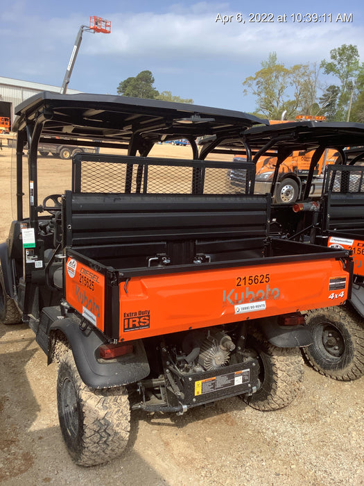 2022 Kubota RTV-X1140W-H Plastic Canopy, Windshield Acrylic Clear, LED Strobe Light, Wire Harness Kit, Back up Alarm