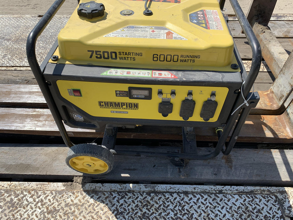 2021 Champion Power Equipment 201033C 7500 WATT GENERATOR