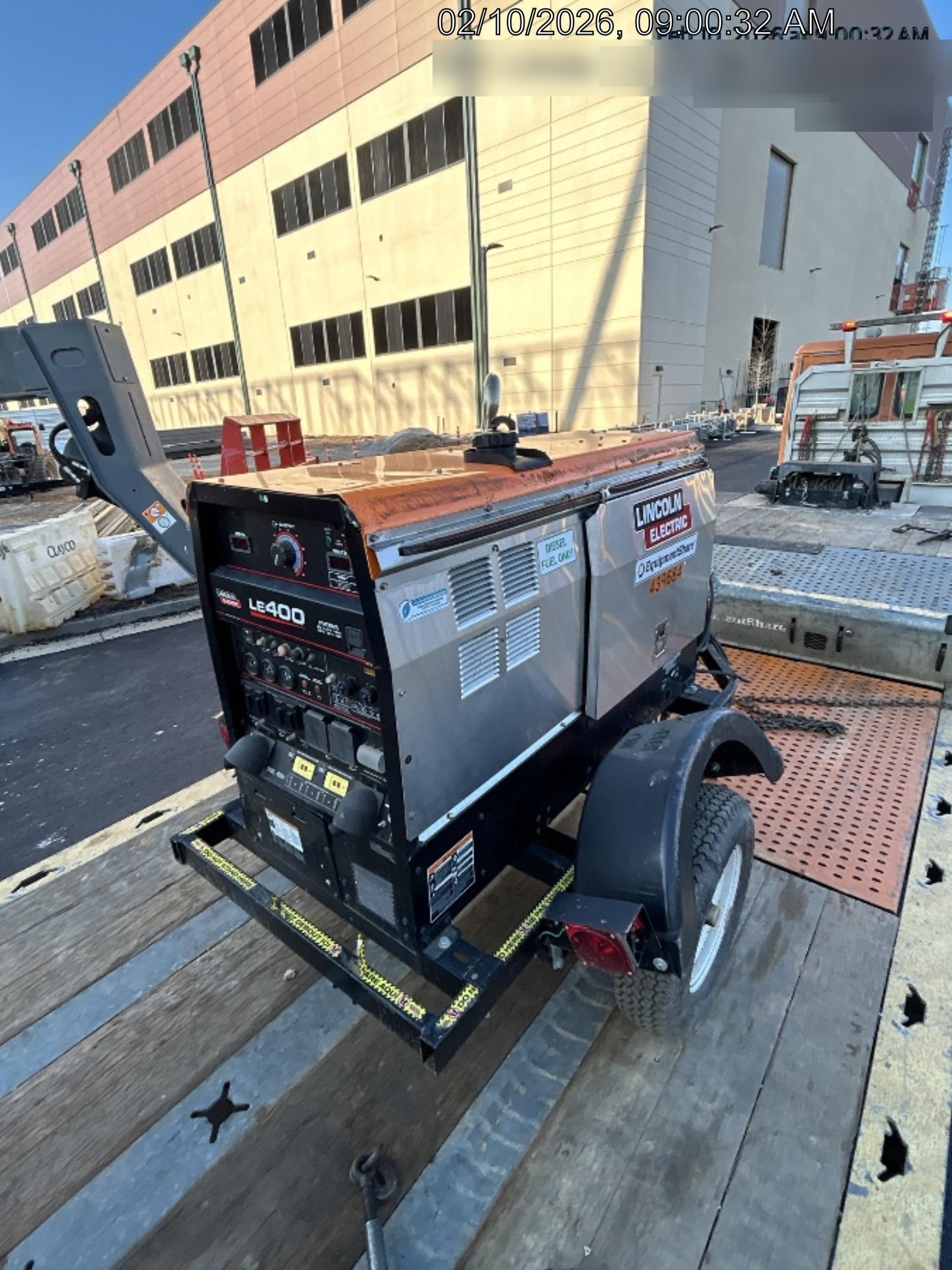 2024 Lincoln Electric LE400 Kubota V1505, Trlr, Cable Rack, Light Kit, ES Decals, T3