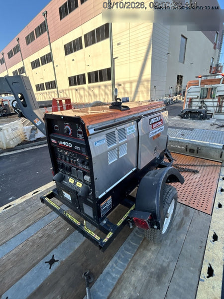 2024 Lincoln Electric LE400 Kubota V1505, Trlr, Cable Rack, Light Kit, ES Decals, T3