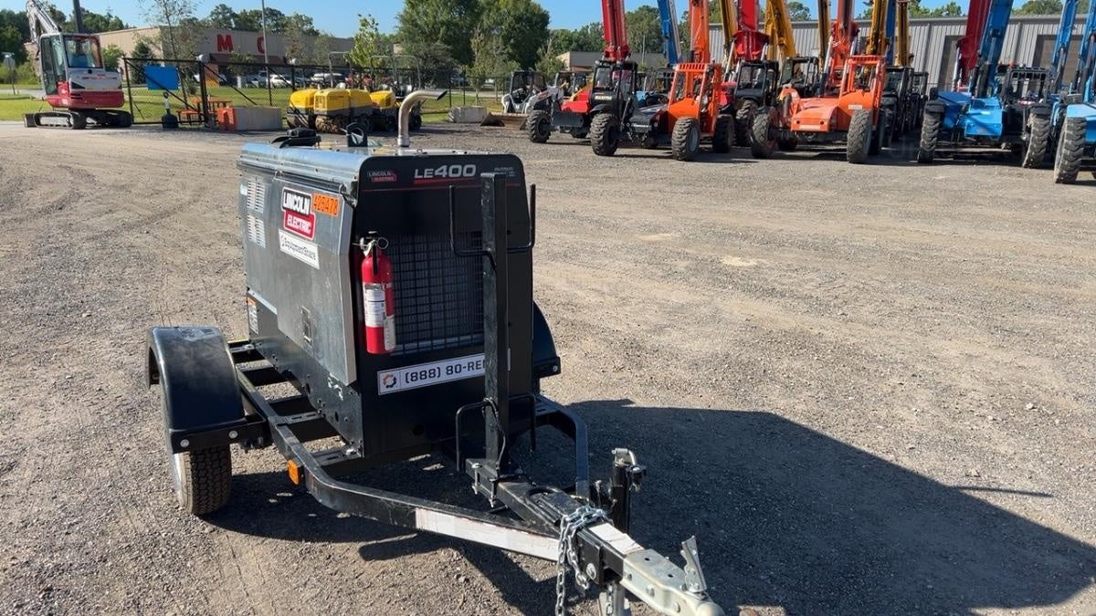 2024 Lincoln Electric LE400 Kubota V1505, Trlr, Cable Rack, Light Kit, ES Decals, T3