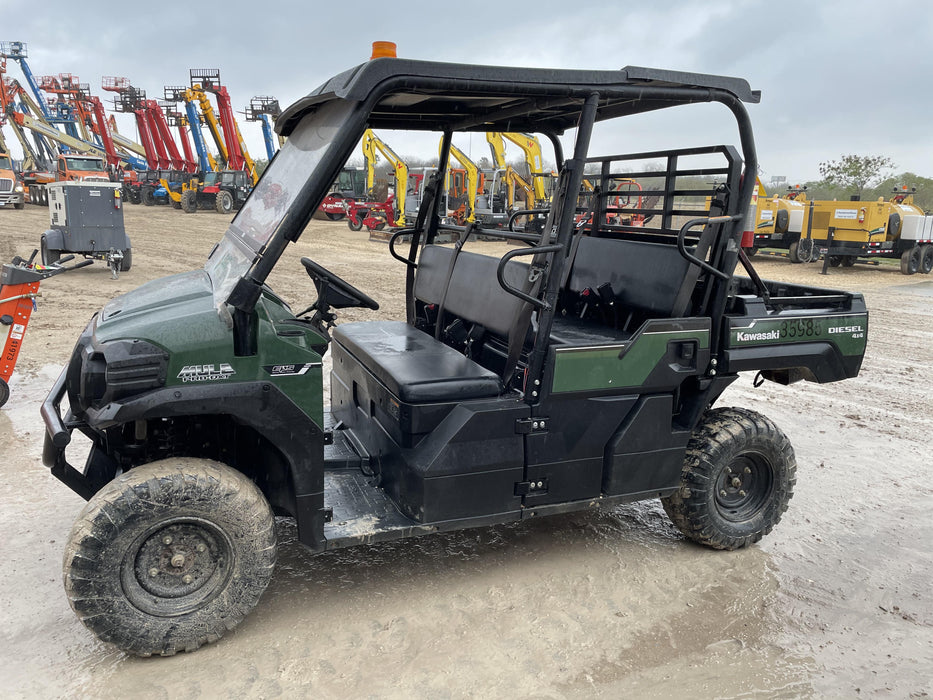 2019 Kawasaki Mule PRO-DXT Movement Alarm, Beacon, Hard Top, ES Track Hardware