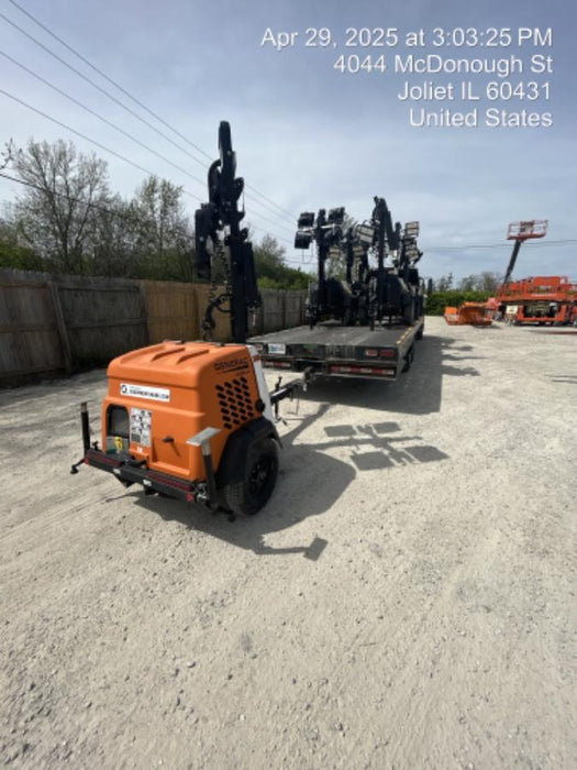 2023 Generac MLT2 Diesel, Flex Switch 120V Input, Powerzone Controller, 
(4) 320W LED Lights, 4kW Generator, 39.9 Gal Fuel Tank, 2" Ball, T3