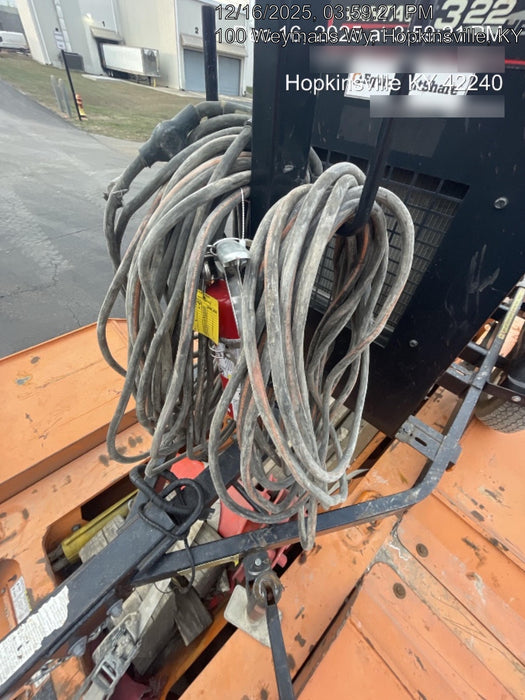 2021 Lincoln Electric Vantage 322 Vantage 322 Ready Pak 3 w/ Decals, ORANGE (includes trailer, cable rack, fender light kit) NO Telematics