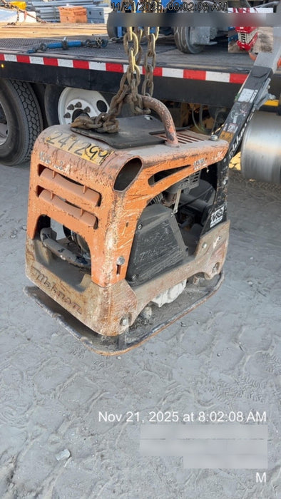 2022 Multiquip MVH158 Honda GX200, 17" Plate, Gas