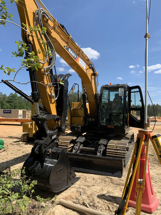 2020 Sany SY155U Rubber Tracks, Front Blade