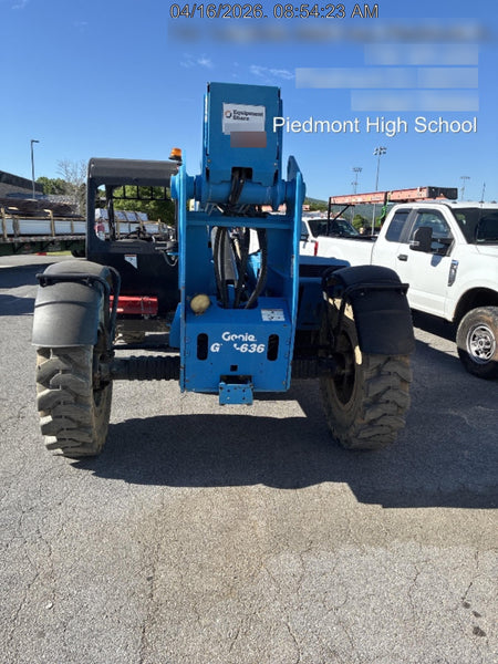 2020 Genie GTH-636 Canopy, Solid Tires, Work Lights, Beacon, Aux Hydraulics, Back up Alarm