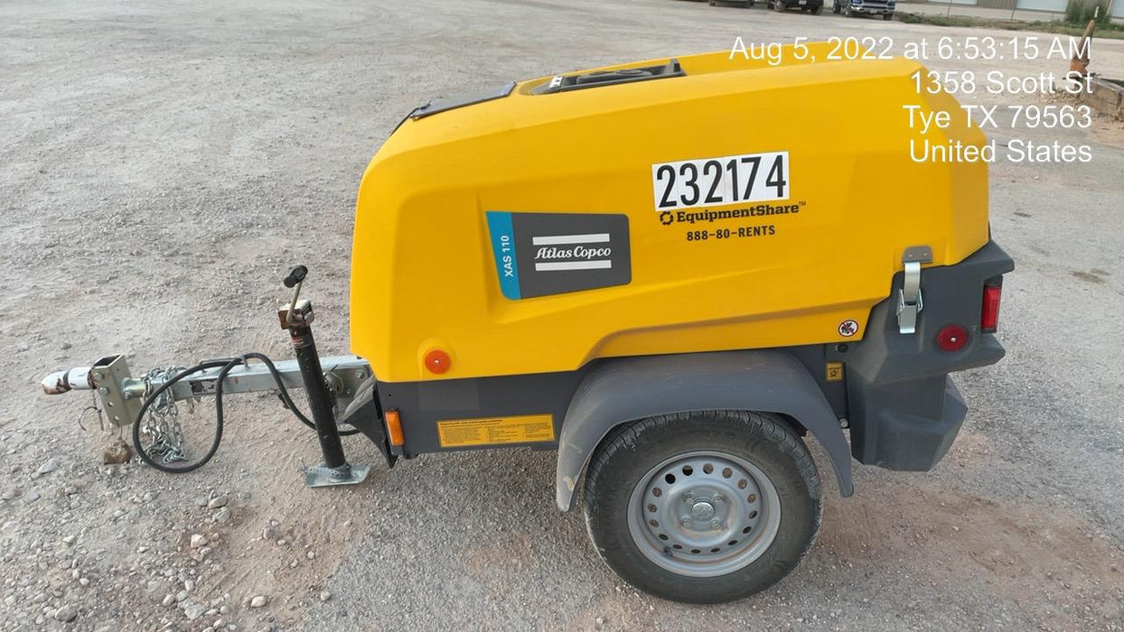 2022 ATLAS COPCO XAS 110