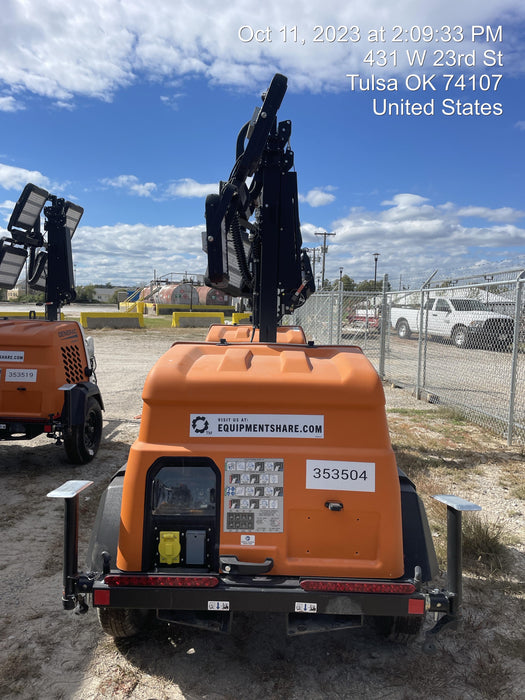 2023 Generac MLT2 Diesel, Flex Switch 120V Input, Powerzone Controller, (4) 320W LED Lights, 4kW Generator, 39.9 Gal Fuel Tank, 2" Ball, T3