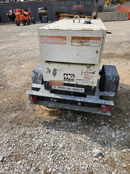 2019 Multiquip DLW400ESA4 Dual Pack, Trailer Mounted
