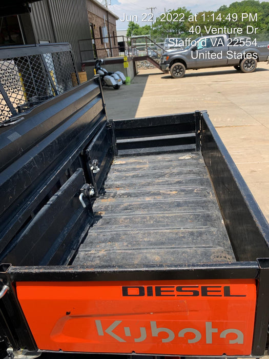 2020 Kubota RTV-X1140W-H Plastic Canopy, Windshield Acrylic Clear, LED Strobe Light, Wire Harness Kit, Back up Alarm