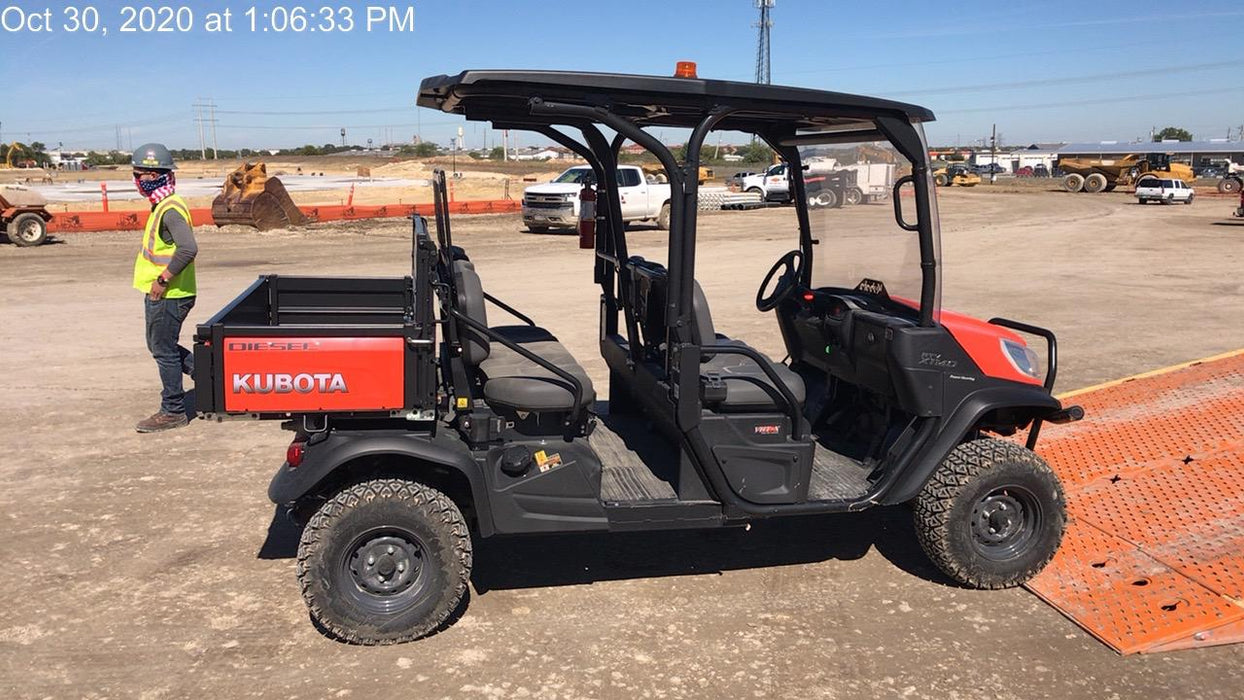 2020 Kubota RTV-X1140 CANOPY,STROBE,BACK UP ALARM,WINDSHIELD, FIRE EXT