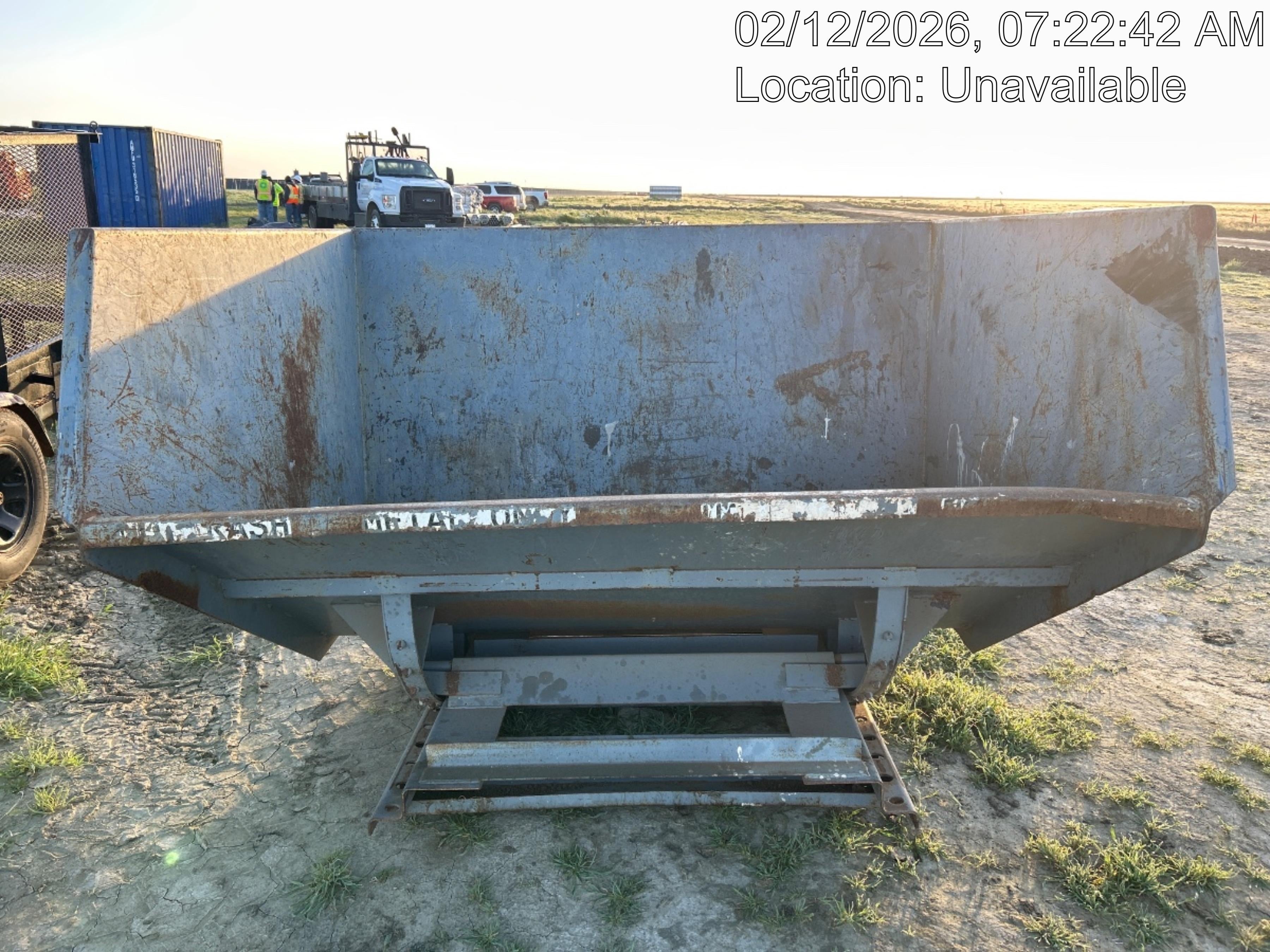 2021 GLOBAL 4cy Self-Dump Hopper w/Poly Caster Kit Global