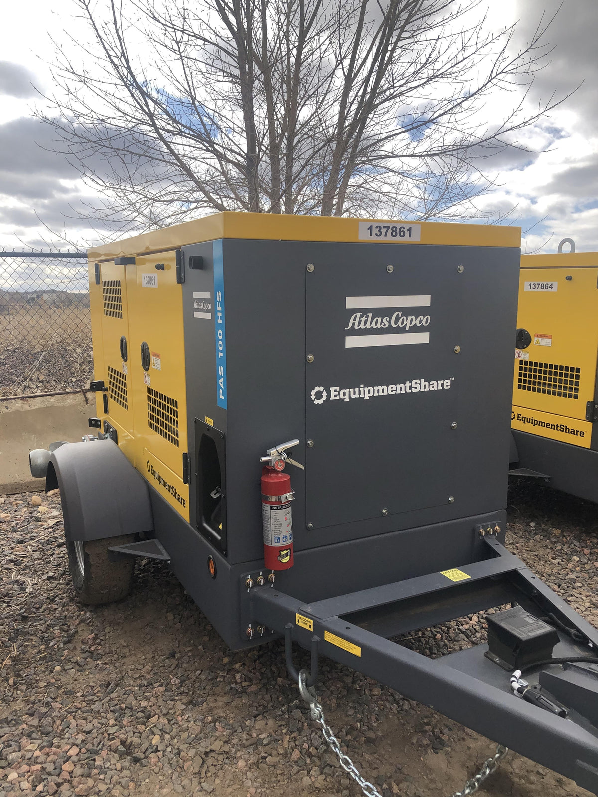 2021 ATLAS COPCO PAS 100 HF CS Enclosed