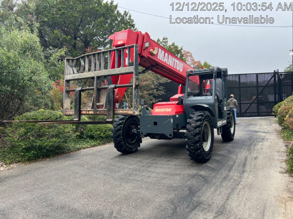 2019 Manitou MTA8044 MTA 8044 - 74 HP T4, Canopy, Worklights/Strobe, Beacon, 66" Carriage, 48" Forks, Solid Tires, Lift Hook, Aux Hydraulics