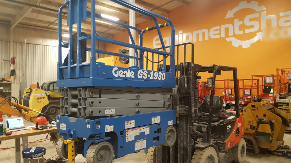 2018 Genie GS-1930 Genie GS-1930 w/Fixed Rail, Chain Entry
