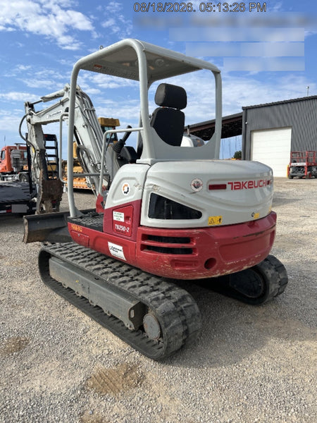 2022 TAKEUCHI TB250-2R