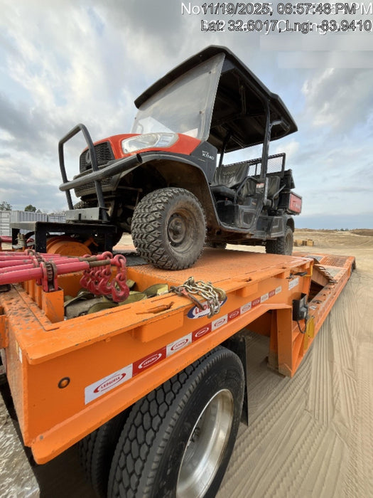 2021 Kubota RTV-X1140W-H Plastic Canopy, Windshield Acrylic Clear, LED Strobe Light, Wire Harness Kit, Back up Alarm