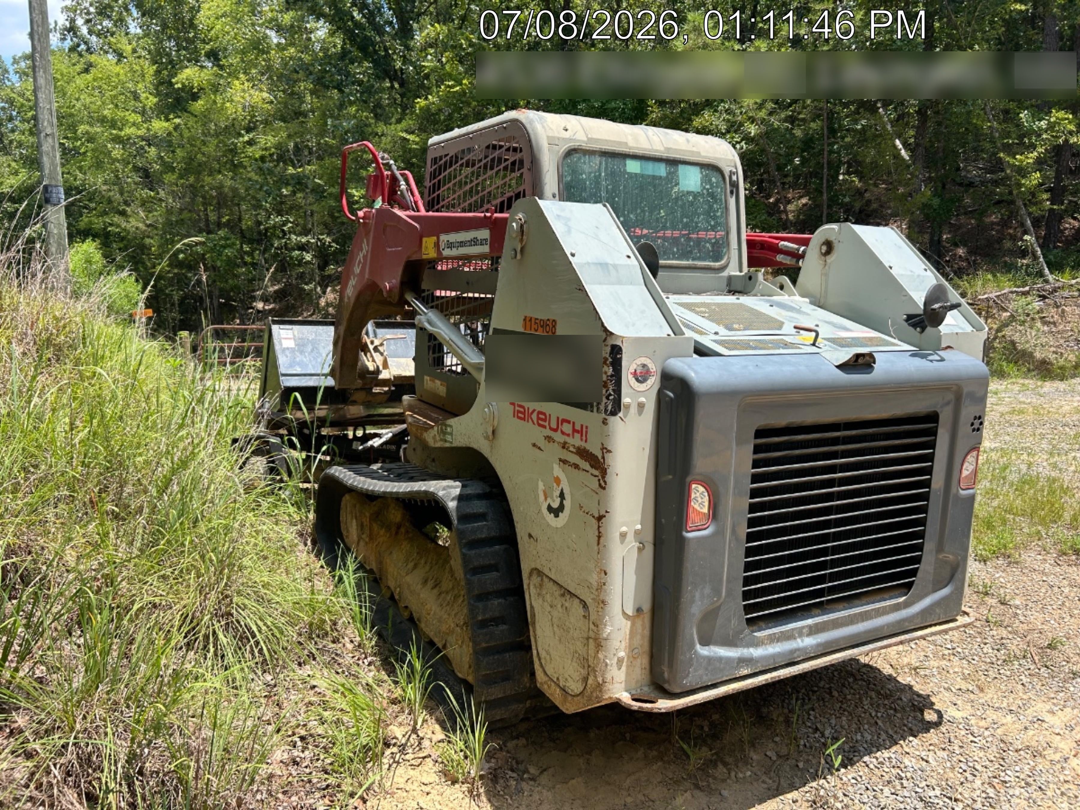 2020 Takeuchi TL12R2-R Canopy, Manual QC