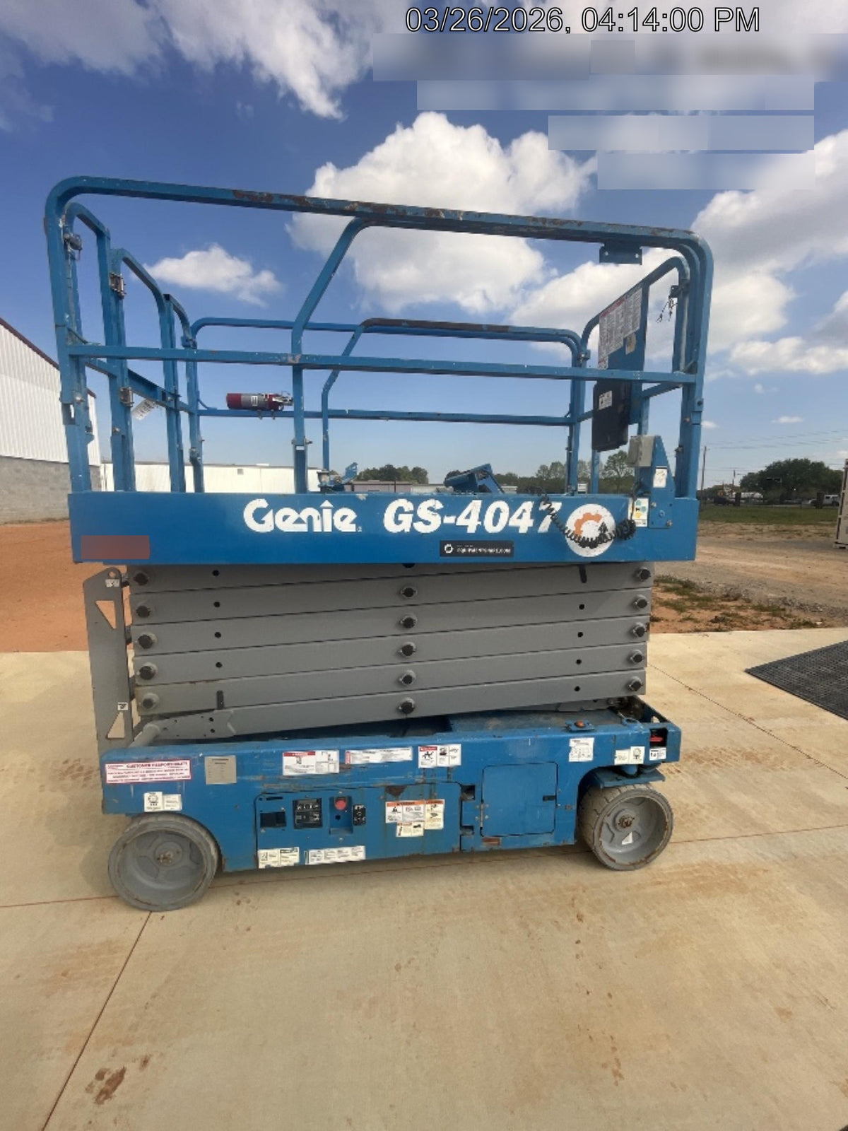 2018 GENIE GS-4047