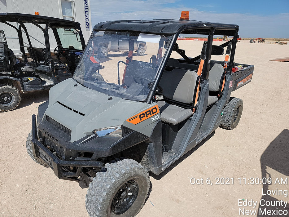 Polaris Pro XD 4000D AWD Canopy, Diesel, 4-6 Passenger, LED Strobe, Rearview Mirror