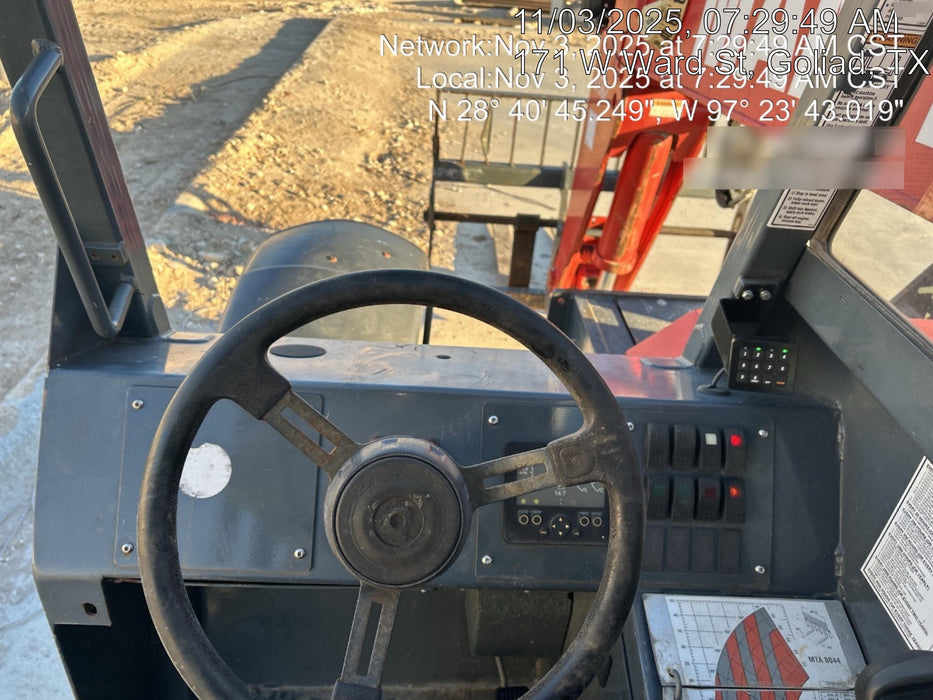 2019 Manitou MTA8044 Manitou MTA 8044 - 74 HP T4, Canopy, Worklights/Strobe, Beacon, 66" Carriage, 48" Forks, Solid Tires, Lift Hook, Aux Hydraulics