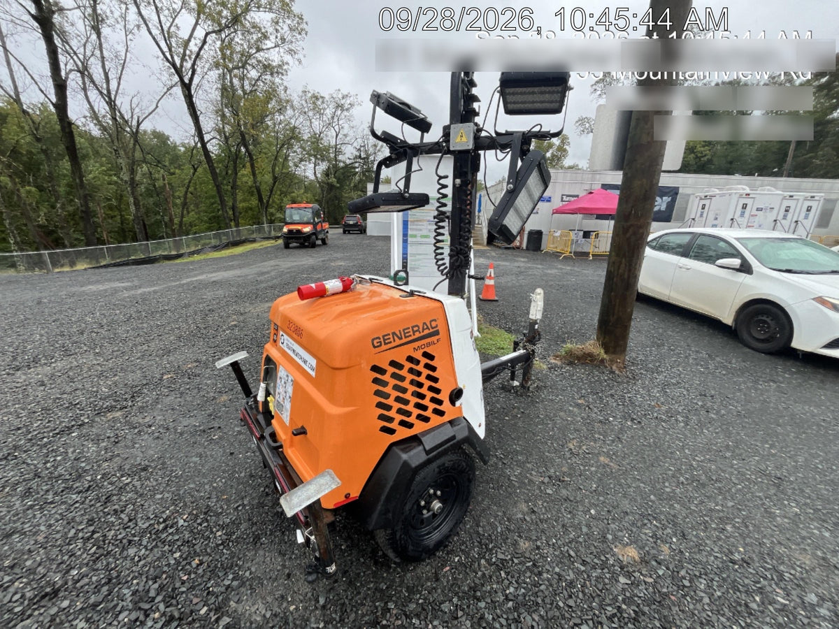 2023 Generac MLT2 Diesel, Flex Switch 120V Input, Powerzone Controller, (4) 320W LED Lights, 4kW Generator, 39.9 Gal Fuel Tank, 2" Ball, T3