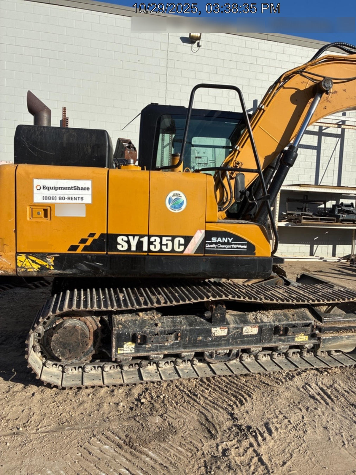 2019 SANY SY135C