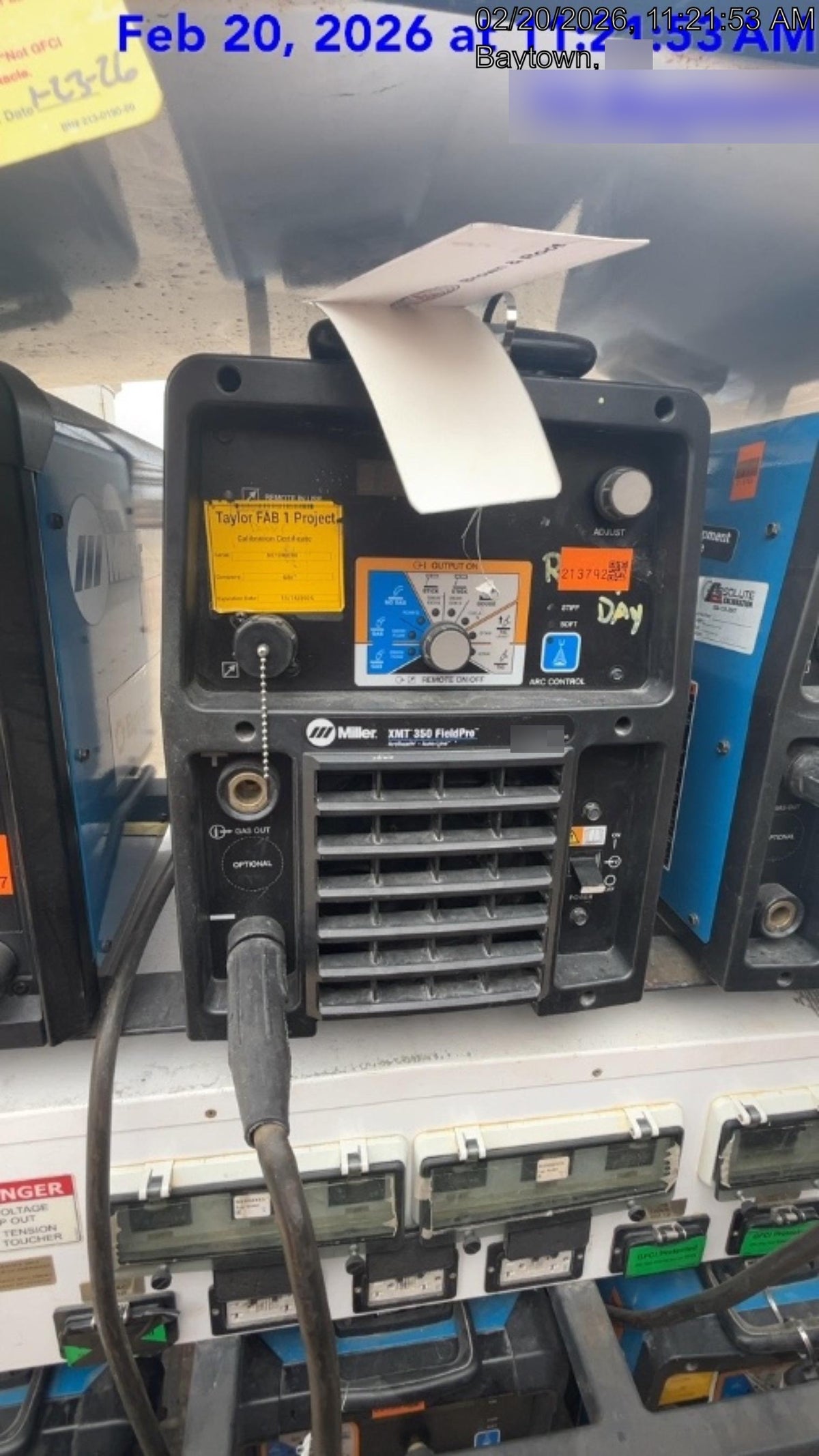 2021 MILLER ELECTRIC XMT 350
