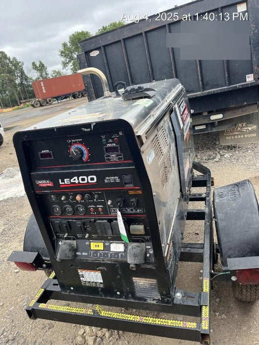 2024 Lincoln Electric LE400 Kubota V1505, Trlr, Cable Rack, Light Kit, ES Decals, T3