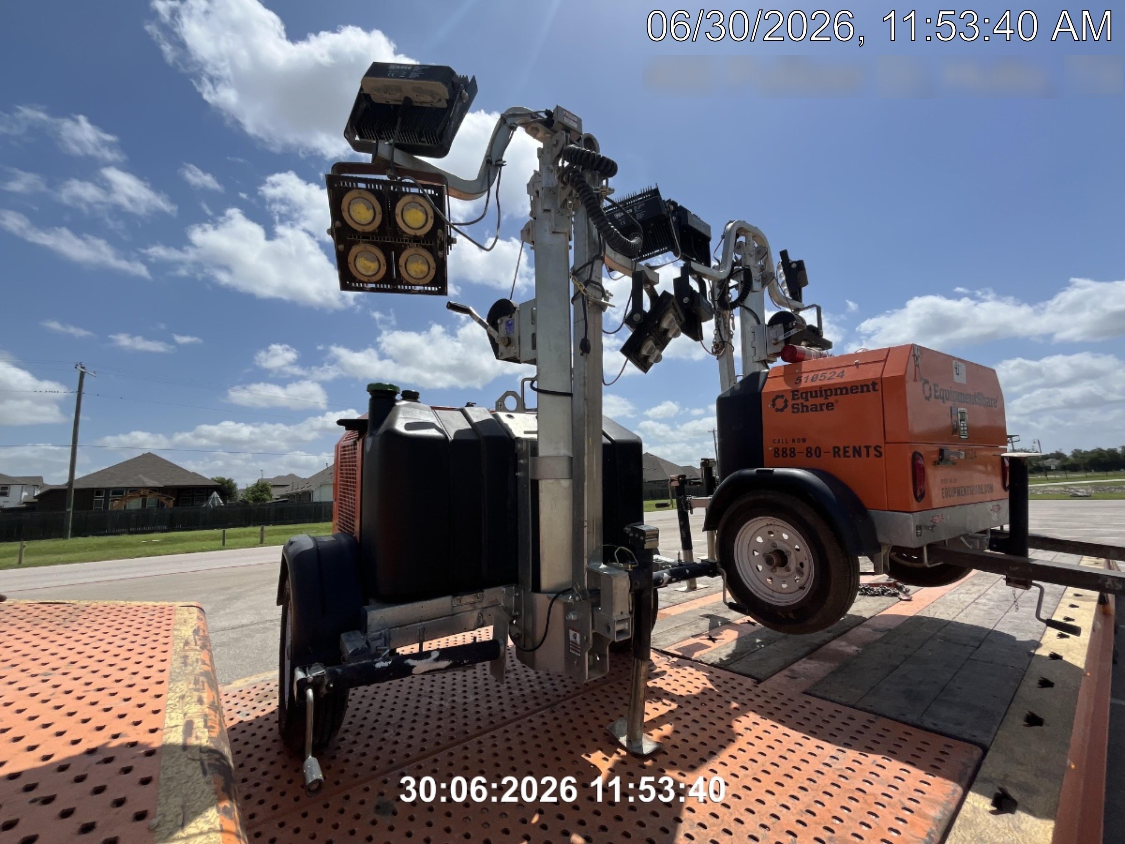 2024 Wanco WLTT-4MM4K Diesel, Deep Sea Controller, Shore Power Plug, Auto Start, (4) 350W LED Floodlights, 4kW Generator, 60 Gal Fuel Tank, 2" Ball, T3