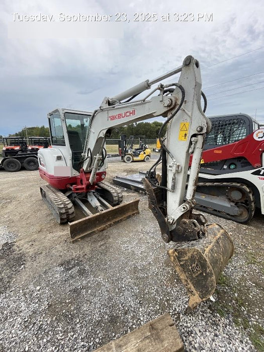 2020 Takeuchi TB235-2CR Cab/Heat/Air, Rubber Tracks, Manual TAG QC