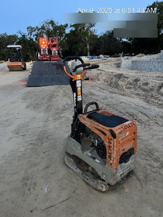 2023 Multiquip MV308GH Honda GX270, 18" Plate, Tachometer