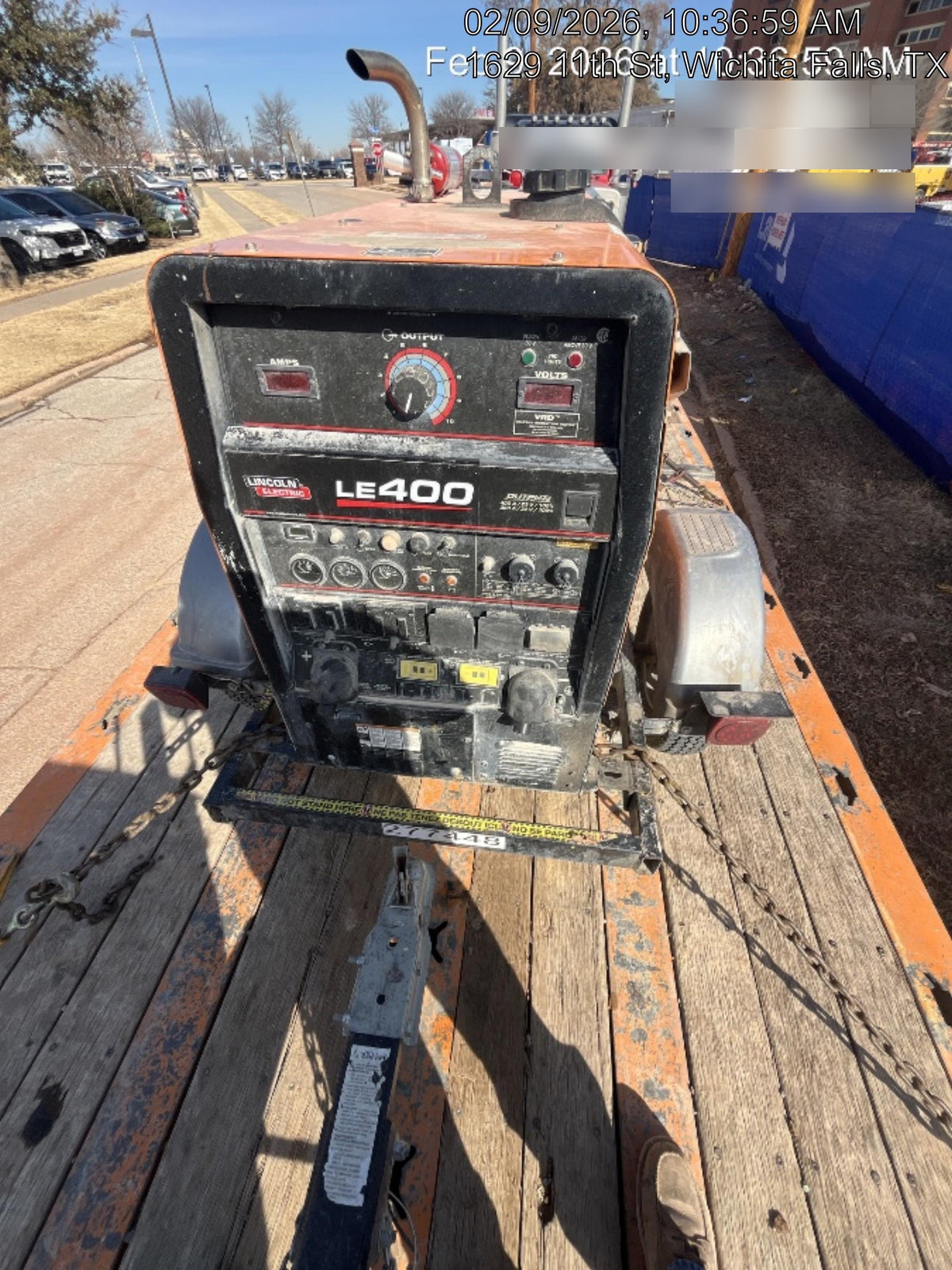 2022 Lincoln Electric LE400 Kubota V1505, Trlr, Cable Rack, Light Kit, ES Decals, T3