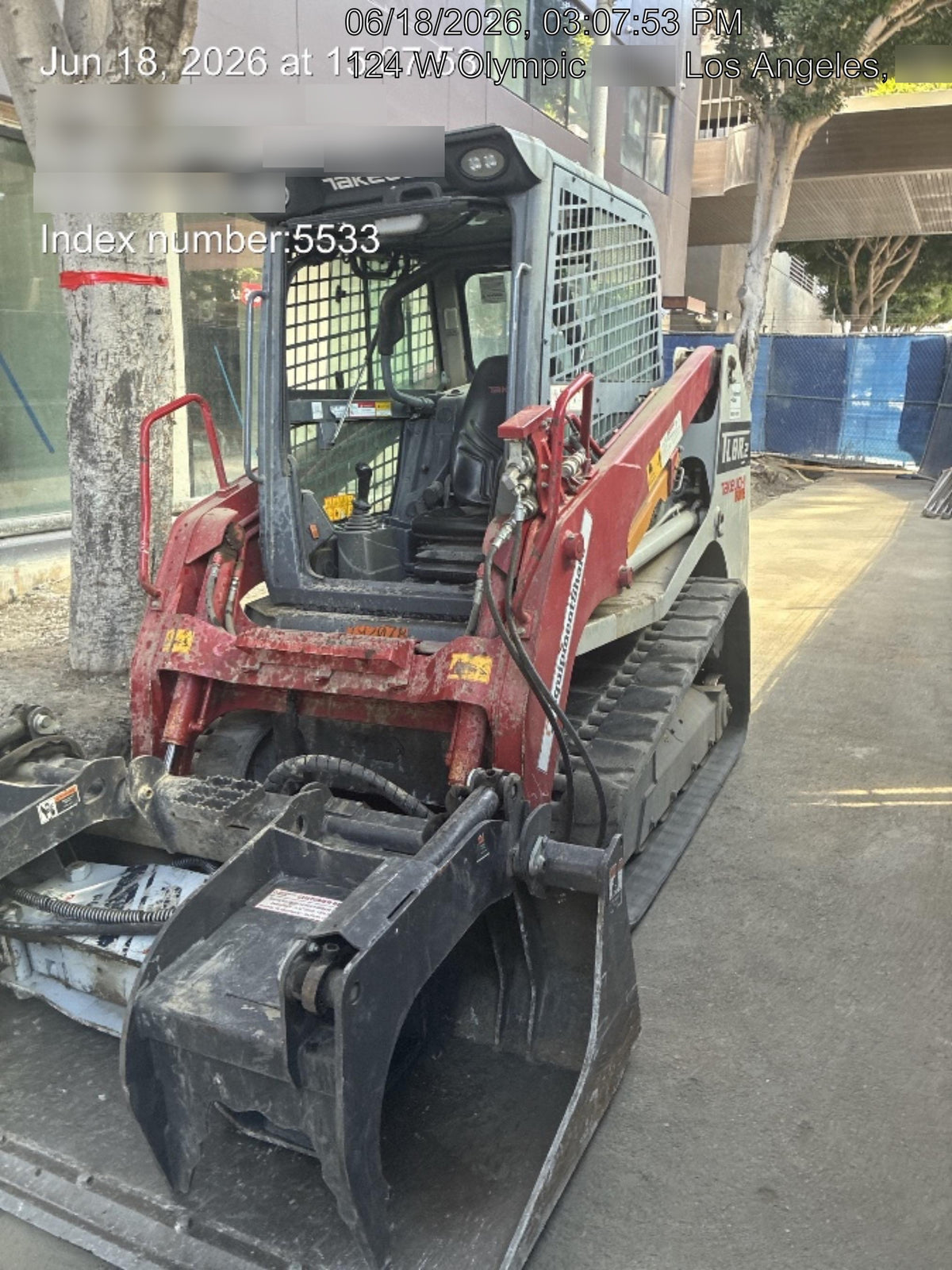 2021 PALADIN UTILITY GRAPPLE 11876-0022